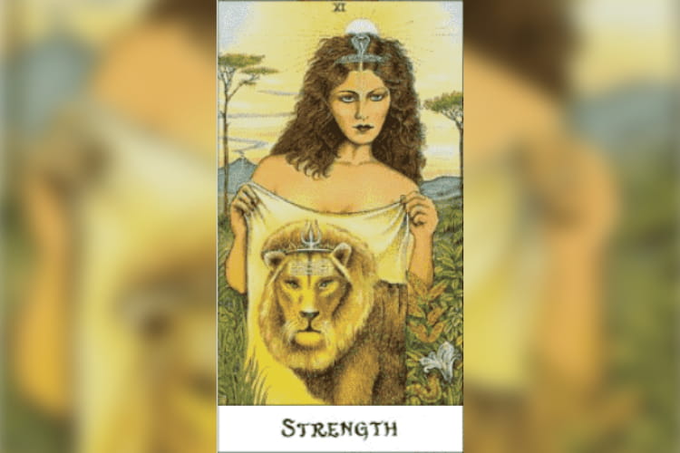 Leo Tarot Card : Leo Tarot Card : Strength