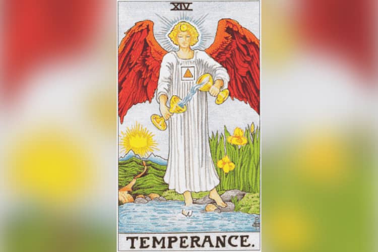 Sagittarius Tarot Card : The Temperance