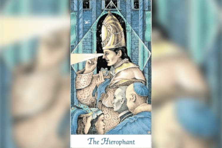 Taurus Tarot Card : The Hierophant